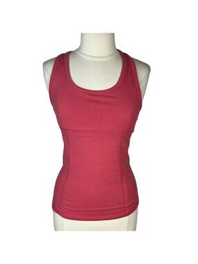 Be Maternity Ingrid & Isabel Tank Top Medium Pink Workout Activewear Yoga